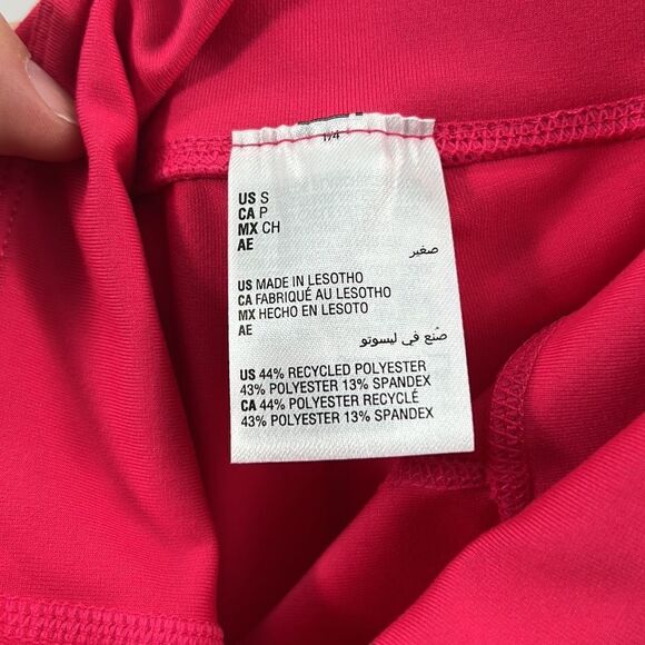 ID Ideology High-Rise Cropped Leggings Watermelon Pop Size S NWT - Picture 8 of 10